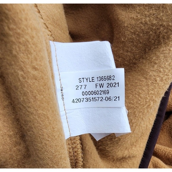 Under Armour Polartec Micro Fleece Full Zip Brown Jacket 1365682 Men's 2XL - Picture 9 of 9